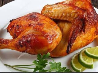 1/2 Frango no Churrasco