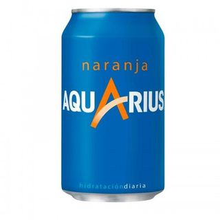 Aquarius Naranja lata 330ml.