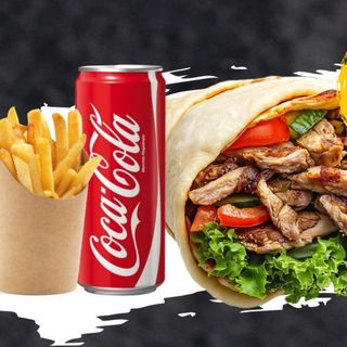 Piadina kebab menù