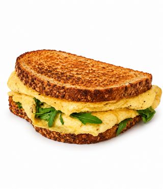 Smash Eggs Sandwich