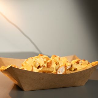 Cheddar Strips Loaded Fries