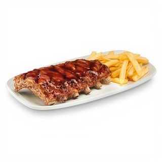 National Star Ribs BBQ 1/2 Costillar