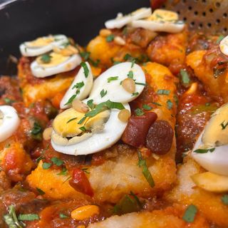 Bacallà amb samfaina