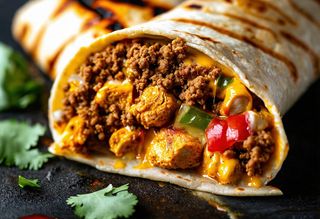 Tacos Mixte Avec Frites