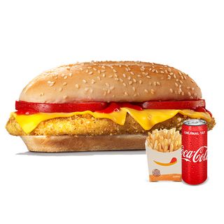 ვეგეტარიანული ბურგერის მენიუ