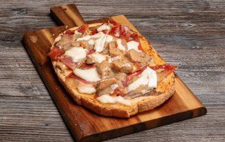 Bruschetta tradizionale con funghi
