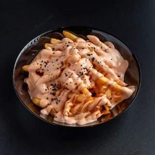 Ració patates amb salsa brava