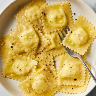 Ravioli al pollo