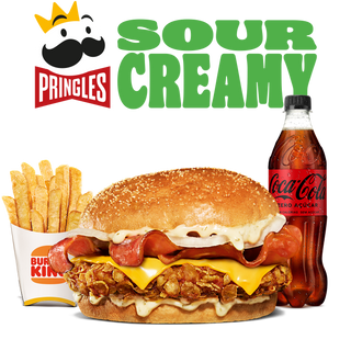 Menu Pringles Sour Creamy Crispy Grande