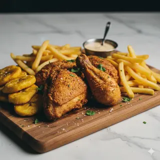 Racion de Pollo Estillo Raiceton