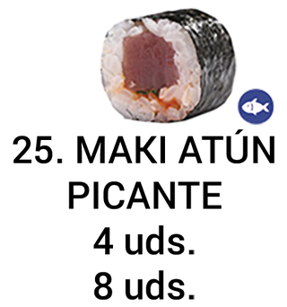 21. Maki De Atún Picante (8 Uds.)