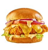 Burger Au Poulet Style Fromage Kech