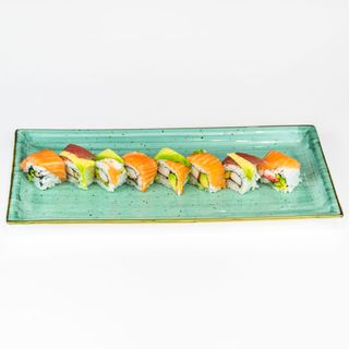 Uramaki rainbow roll - 8 pezzi