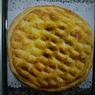 Empanada pollo asado y roquefor
