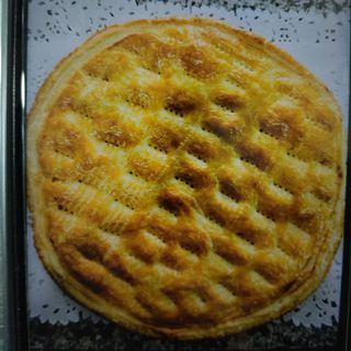 Empanada pollo asado y roquefor