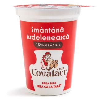 Smantana 15% grasime 370 g Covalact de Tara