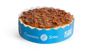 Sernik kajmakowy (bez dodatku cukru)