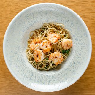 Спагети Алио е олио със скариди