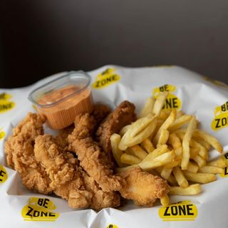 Crispy strips de pui meniu