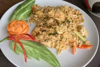 Kaow Pad Tom Yam Koong