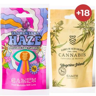 5g Tramuntana Haze + 5g Tangerine Island