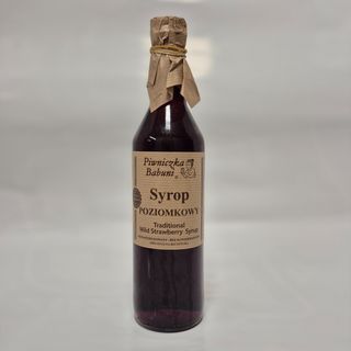 Syrop Poziomkowy - 500ml