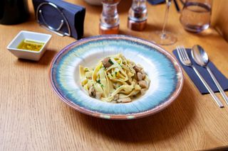 Tagliatele cu hribi & patrunjel