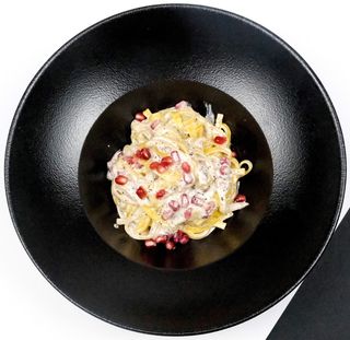 rigatoni cu ciuperci de pădure și trufe   