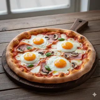 Pizza Vesuvio (33 Cm.)
