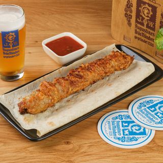 ქათმის ქაბაბი ყველით