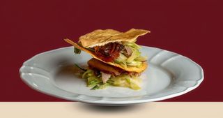 Millefoglie Porchetta, Finocchi e Alici