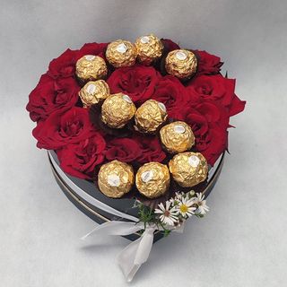 هذية ورد بشكولاط