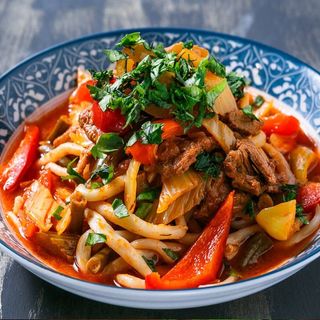 Уйгурский лагман 