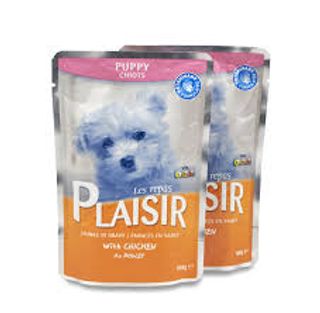 Plaisir Dog Sauce Junior Chicken 100g