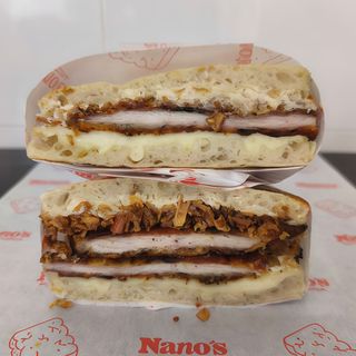 Foccacia cotoletta fugazza