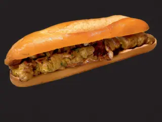 Bocadillo pinchito ternera