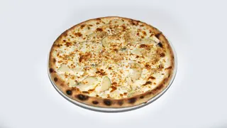 Pizza con Pera