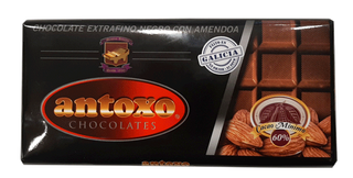 Chocolate Negro Almendra Antoxo Artesano (gallego) 150 gramos