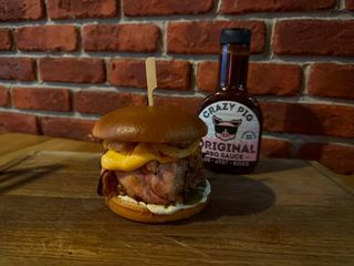 Pull my pig burger SOLO