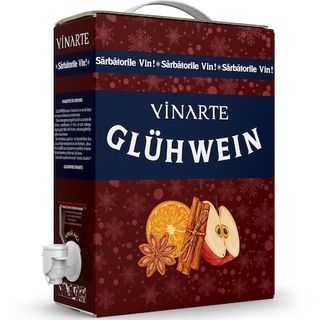 Vinarte Gluhwein - vin pentru fiert Roșu Dulce BIB 3l