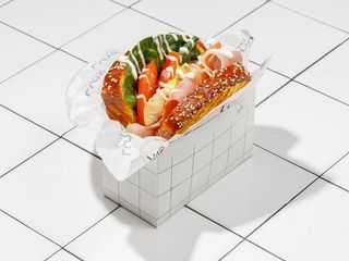 Egg Drop Sandwich Cu Pui