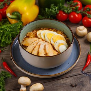 Рамен с курицей