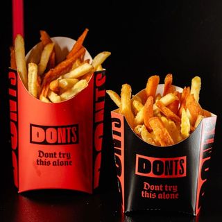 Mixed Fries - Patatine fritte e patatine dolci fritte
