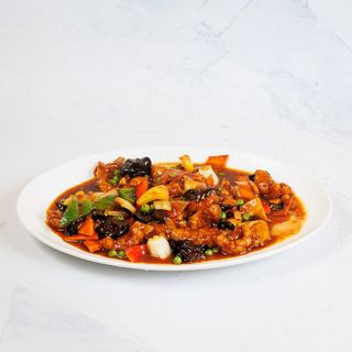 Škampi na Szechuan način