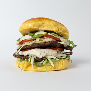 Smash burguer trufada