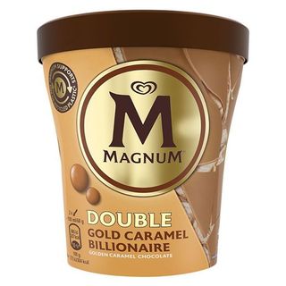 Magnum Double Gold Caramel Billionaire.