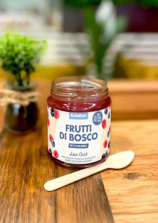 Marmellata keto frutti di bosco 290 g