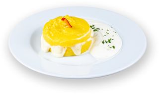 Mamaliguta cu branza si smantana