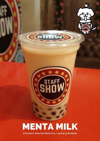 Bubble Tea Menta Milk (400 Ml.)