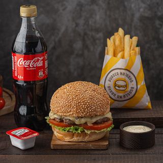 Комбо чизбургер говядина